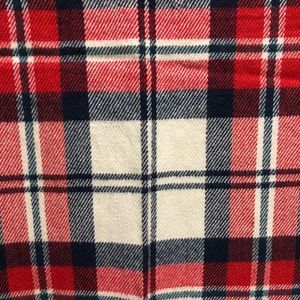 Plaid acrylic scarf